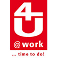Logo 4U @work GmbH in Kleve, Niederrhein